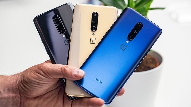 OnePlus 7 Pro в разных цветовых вариациях/Фото AndroidPit