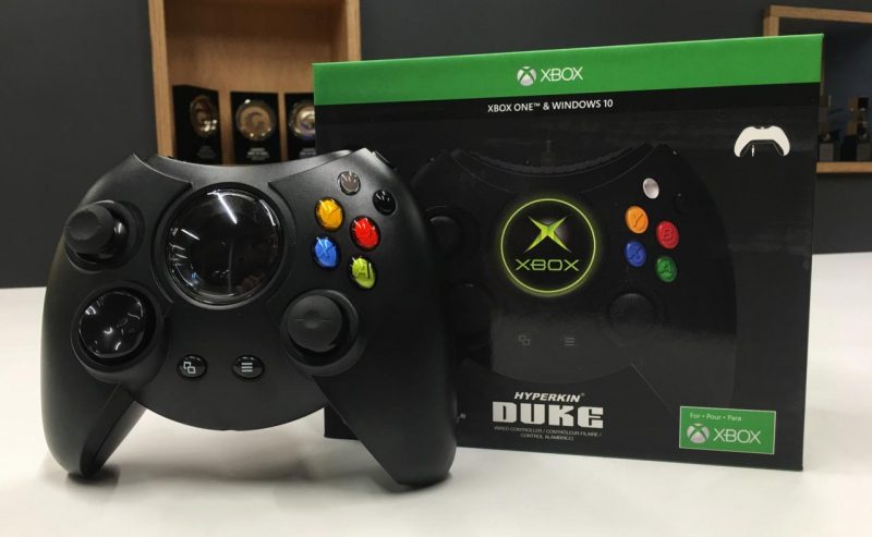 Современное переиздание оригинального контроллера Duke для Xbox One. Размеры соответствуют!