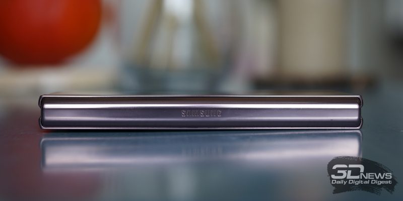 Samsung Galaxy Z Fold2, шарнир складного экрана