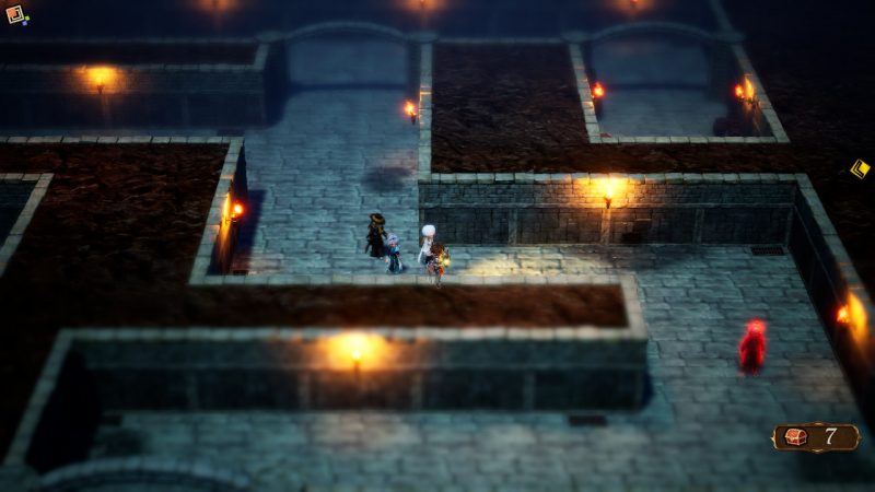 Подземелья игры — запутанные однообразные лабиринты, различающиеся только оформлением стен