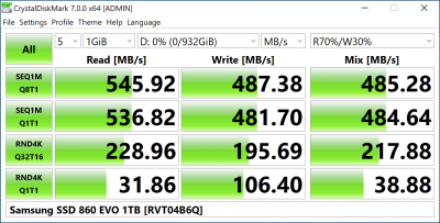 Samsung 860 EVO 1 Тбайт