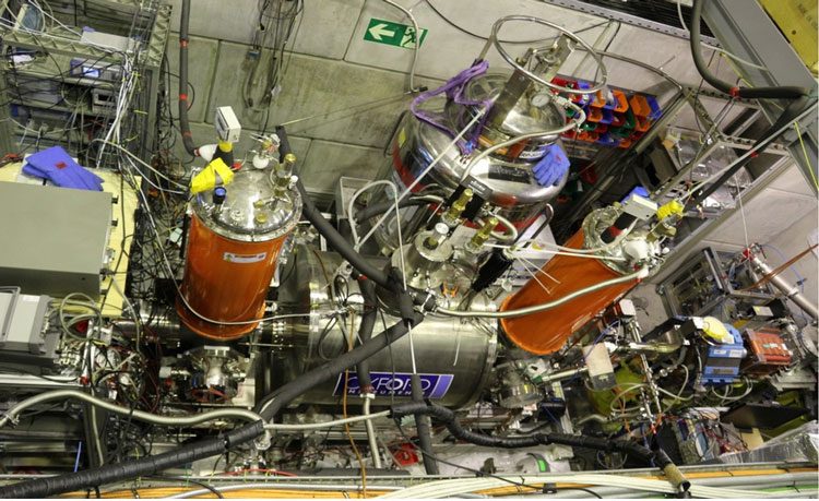 Опытная установка BASE-STEP. Источник изображения: CERN