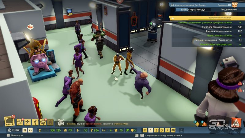 Взбодрить приунывших рабочих можно показательным выстрелом по их коллеге… Быть злодеем — так до конца!