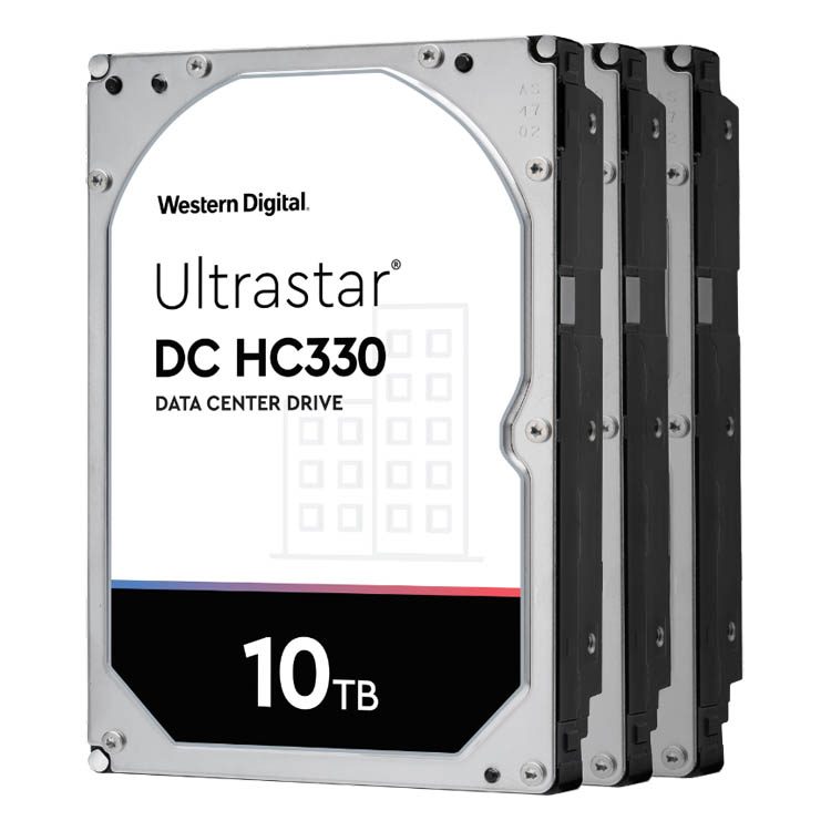 Жесткие диски для ЦОД Ultrastar DC HC330 ёмкостью 10 терабайт