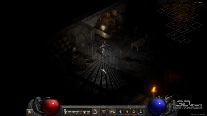 Местами Diablo II: Resurrected достигает поистине дьявольской атмосферности