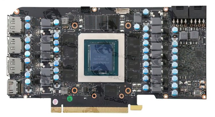 Референсный дизайн платы NVIDIA PG132 для модели GeForce RTX 3080