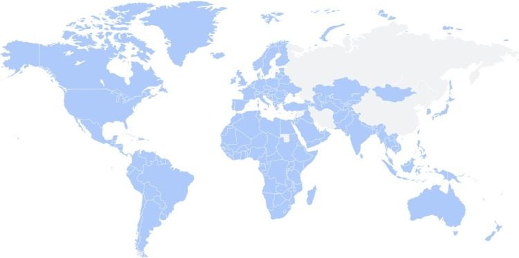 Глобальная карта доступности функций на основе RCS
