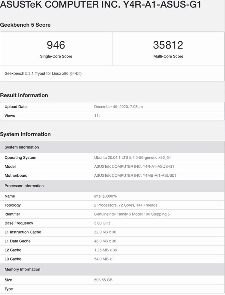 Источник изображения: GeekBench