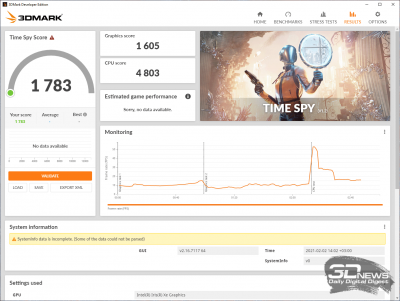 3DMark Time Spy (Balanced)